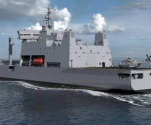 Honduras contará con un buque patrullero oceánico en tres años y medio. La embarcación tendrá con helipuerto para el aterrizaje y despegue de helicópteros.