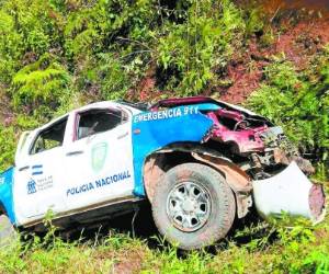 El aparatoso accidente, que estuvo a punto de tener un desenlace fatal, ocurrió en horas de la mañana en la calle que conduce a la aldea Aguas Buenas de San Diego.