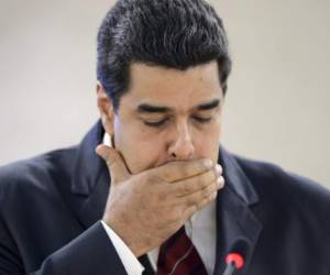 Nicolás Maduro compareció luego de conocer los desfavorables resultados.