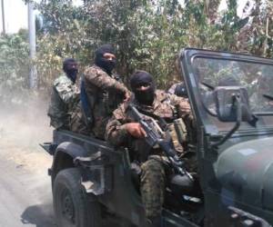 Las autoridades llegaron a la zona del hecho en horas de la mañana.