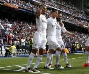 El Real Madrid sentenció definitivamente el partido en dos minutos.