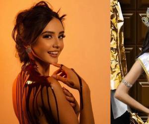 Con una elegancia única al modelar en la pasarela, un hermoso rostro y una figura esbelta, la hondureña Jamie Espinoza no solo logró entrar al top de las mujeres más bellas en el Reinado Internacional del Cacao, sino que estuvo muy cerca de la corona, llevándose el lugar de segunda finalista.