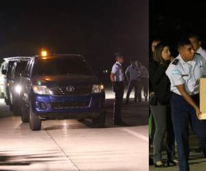 Los restos mortales de los seis hondureños que fallecieron de forma trágica en un incendio en Ciudad Juárez, México, arribaron a Palmerola. El avión tipo Hércules de la Fuerza Aérea mexicana irrumpió en la oscuridad de la Base aérea José Enrique Soto Cano en Comayagua para hacer la entrega oficial de los cuerpos. Familiares los esperaban para trasladarlos hasta sus lugares de origen y darles el último adiós.