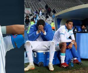 Los futbolistas de la selección de Honduras no pudieron ocultar su tristeza tras el pitazo final que confirmó la eliminación del Mundial Sub-20 de Argentina. Desgarradoras imágenes se vieron sobre el césped del estadio en Mendoza al finalizar el partido ante Francia