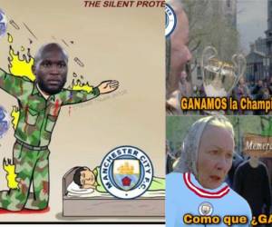 El Manchester City de Pep Guardiola se coronó campeón de Champions y los memes se volvieron furor en las redes sociales. Las graciosas imágenes se volcaron contra Lukaku, el Inter, los barcelonistas disfrazados de “Citizens” y el Real Madrid. Aquí las más graciosas.