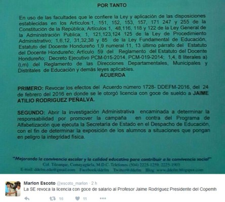 Ministro anuncia cierre temporal de algunos colegios &nbsp;&nbsp;&nbsp;