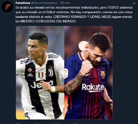 Reacciones en Twitter tras el nombramiento de Luka Modric como Balón de Oro