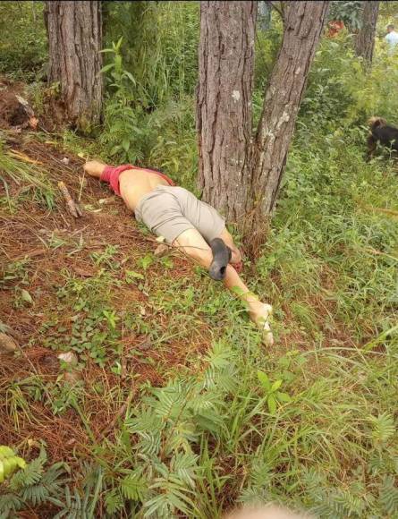 Joven muere al chocar y caer a barranco en Marcala: Quedó irreconocible