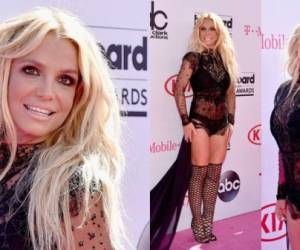 Britney Spears en la alfombra roja de los Billboard Music Awards 2016. (Foto: AFP)