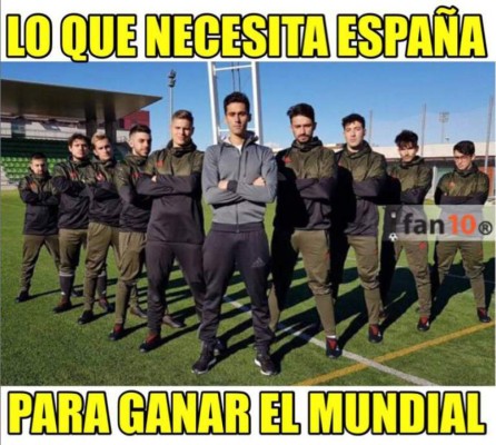 Selección de España vence a Irán y en las redes llueven memes
