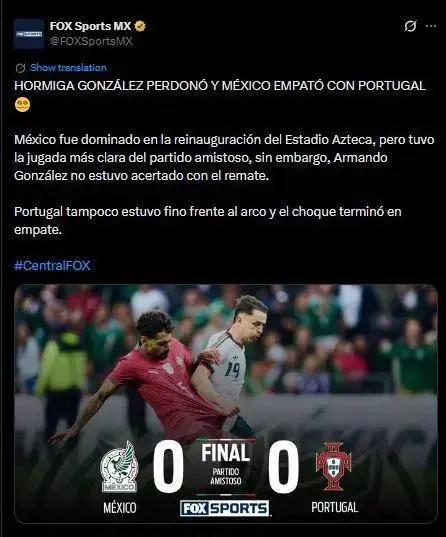 La reacción de la prensa luego del resultado de México ante Portugal: Una vergüenza