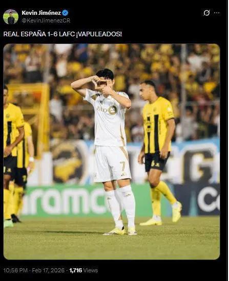 Mr Chip y famoso hondureño explotan: La reacción de la prensa tras goleada de LAFC a Real España