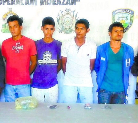 Capturan banda de narcomenudeo