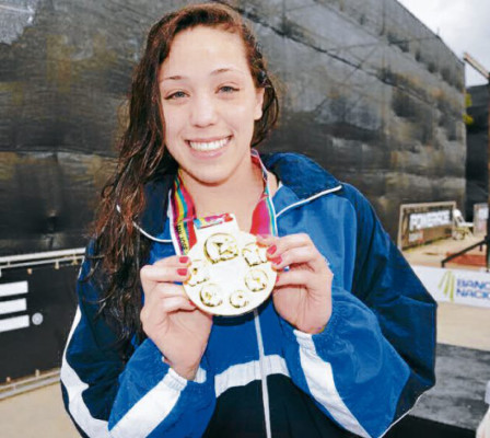 Ana María, la chica dorada de Honduras