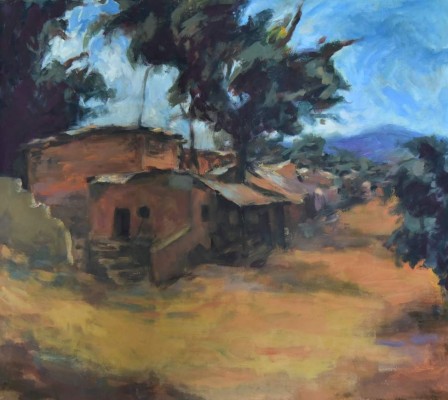 Mary Morales o la pintura que se desangra en los acantilados de la luz