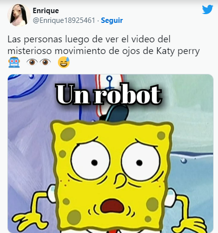 Los memes que dejó el extraño movimiento de ojo de Katy Perry