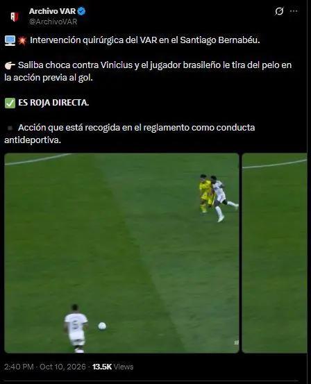 Enojo de Mourinho, error de Vinícius Jr y el VAR en polémico triunfo de Real Madrid