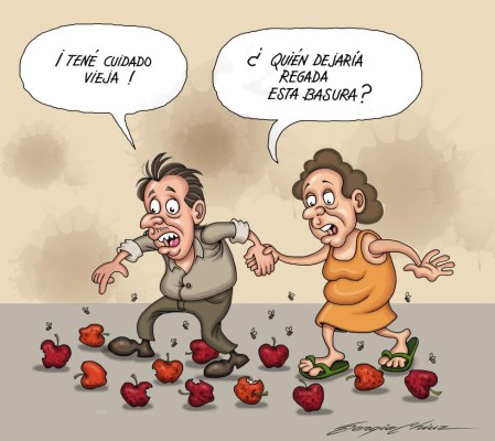 'Manzanas podridas”