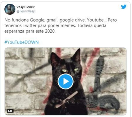 Los inesperados memes que dejó la caída mundial de Google