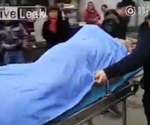 Imágenes del insólito suceso.