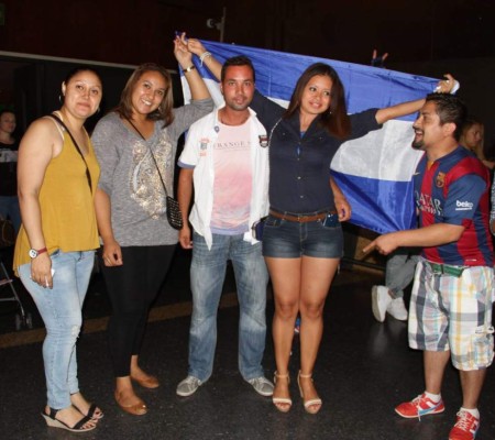 Hondureños en España celebraron independencia