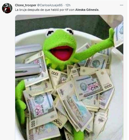 Los divertidos memes que dejó la brujería de Génesis Aleska a Nicky Jam