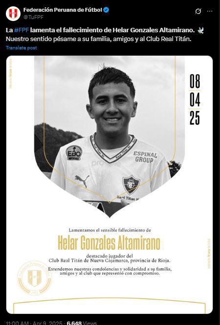 Muere futbolista tras fuerte choque con portero en pleno partido