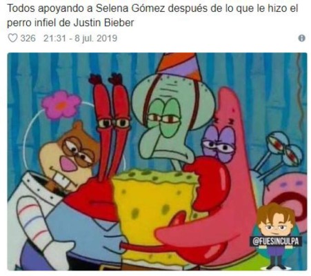 Los memes que generó el hilo de Twitter de la relación tóxica de Justin Bieber y Selena Gómez