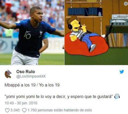 'Yo a los 19': Los mejores memes de Mbappé tras su gane en el Mundial de Rusia