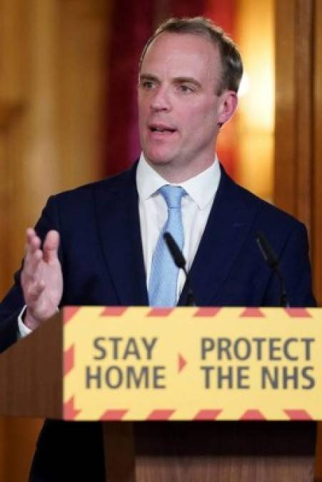 Dominic Raab, jefe de diplomacia británica que sustituye a Boris Johnson