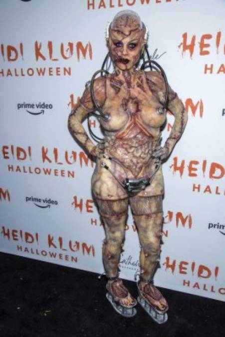 FOTOS: La increíble transformación de Heidi Klum para Halloween 2019
