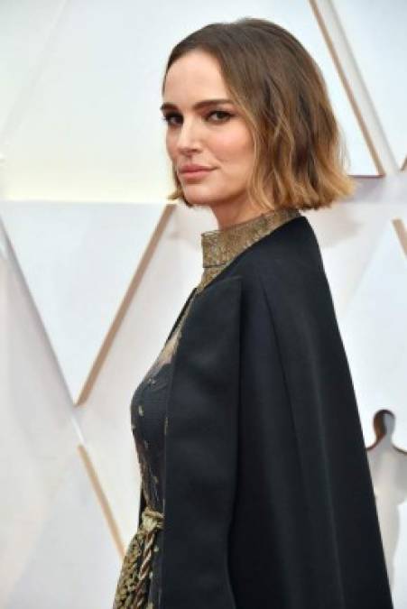 FOTOS: El vestido con el que Natalie Portman protestó en los premios Oscar 2020  