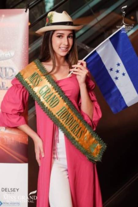 Así es Celia Monterrosa, representante de Honduras en Miss Grand International