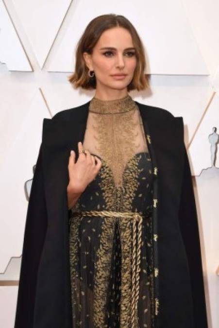 FOTOS: El vestido con el que Natalie Portman protestó en los premios Oscar 2020  