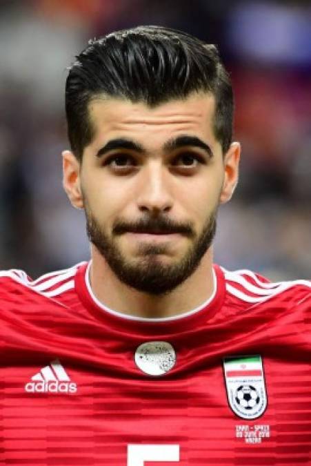 Así es Saeid Ezatolah, el futbolista de la Selección de Irán que se roba las miradas en el Mundial Rusia 2018