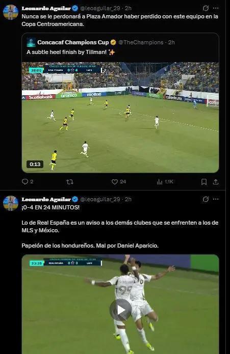 Mr Chip y famoso hondureño explotan: La reacción de la prensa tras goleada de LAFC a Real España