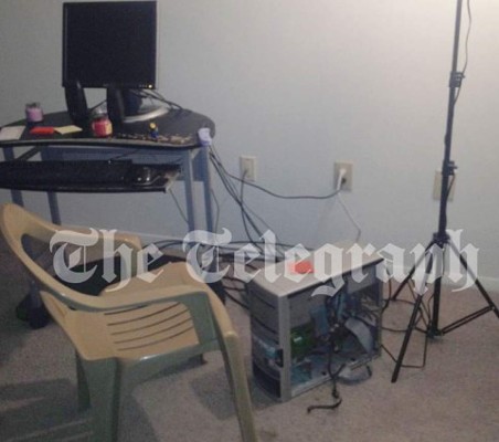 Así era el apartamento del asesino de periodista y camarógrafo