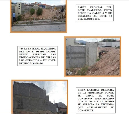 Avalúo a propiedad en Residencial El Sauce