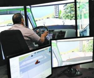 El simulador virtual pondrá a prueba las habilidades de los conductores.