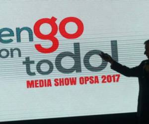 Grupo Opsa inauguró este martes el nuevo canal de Televisión en Honduras GOTV. (Fotos: Alex Pérez)
