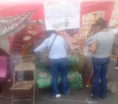 Por divergencias cinco jóvenes dejan la huelga