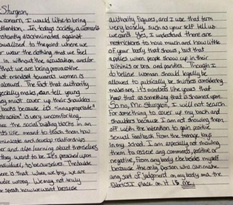 El 'vestido provocativo'