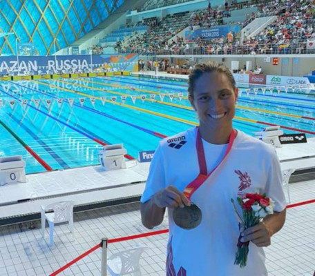 Ana Joselina Fortín gana segunda medalla de plata en mundial de Rusia