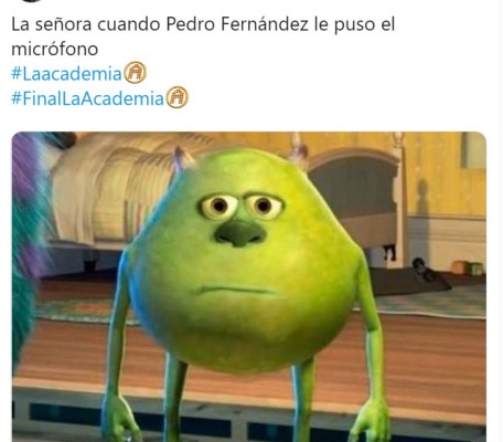 Pedro Fernández blanco de memes por su rostro y voz en La Academia