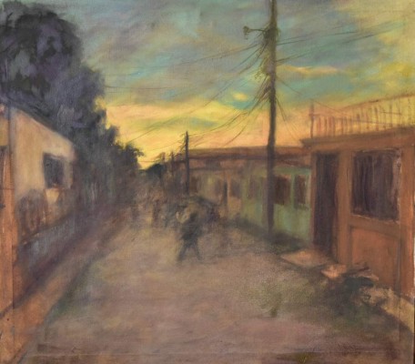 Mary Morales o la pintura que se desangra en los acantilados de la luz