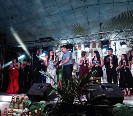 Estudiante de Choluteca gana Festival Nacional de la Palma