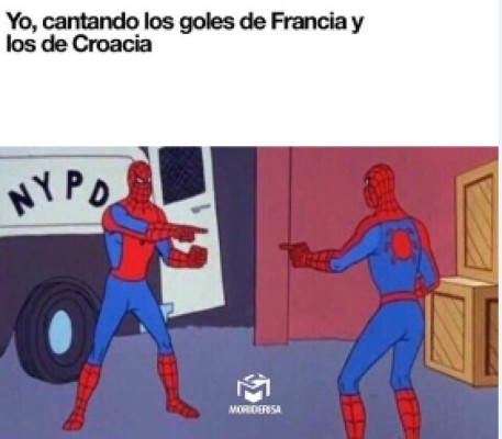 Los mejores memes que dejó la final de Rusia 2018