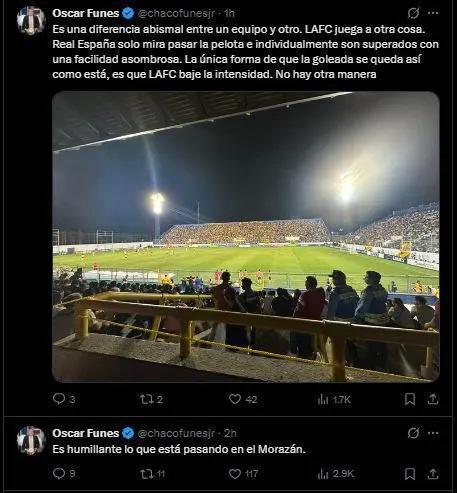 Mr Chip y famoso hondureño explotan: La reacción de la prensa tras goleada de LAFC a Real España