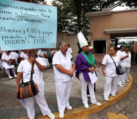 Enfermeras suspenden asambleas en HE