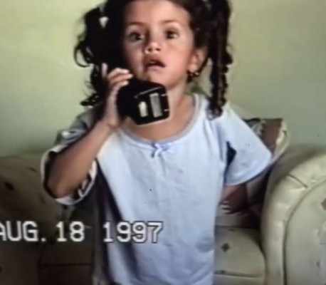Tierno vídeo de Selena Gómez a los cinco años causa furor en Instagram